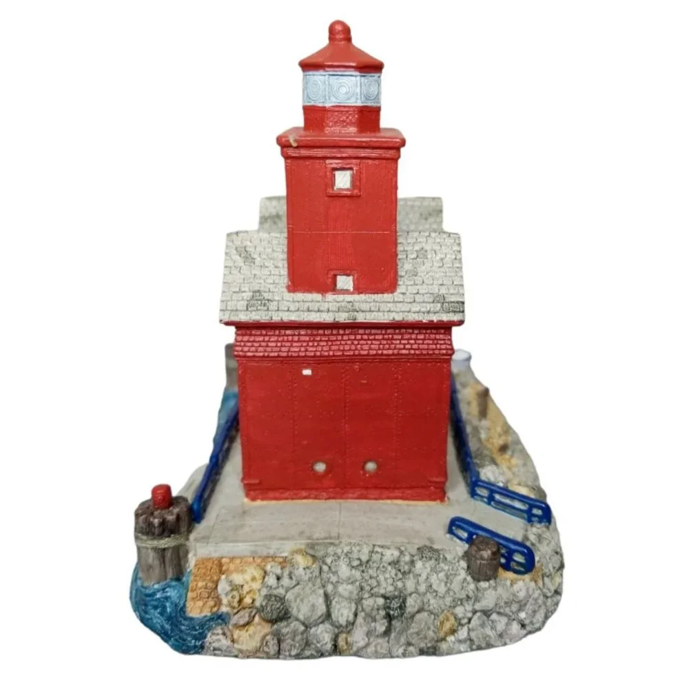 Harbour Lights Holland Harbor MI Big Red HL 142 1993 1461/5500 COA ID Card Light
